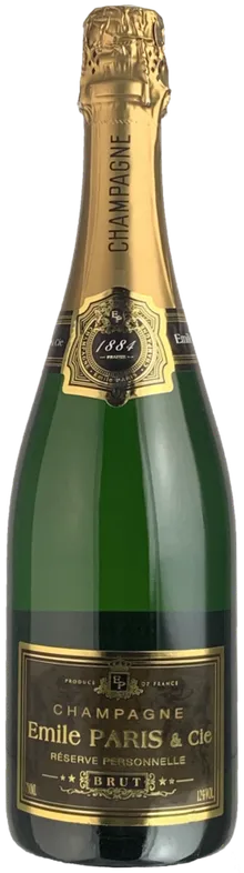 Bottle of Champagne Emile Paris Brut