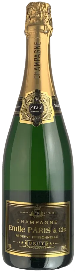 Bottle of Champagne Emile Paris Brut