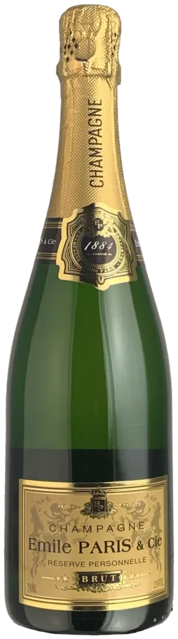 Bottle of Champagne Emile Paris Grande Réserve