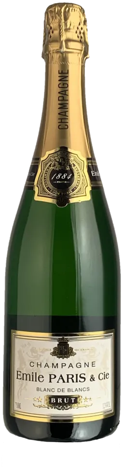 Bottle of Champagne Emile Paris Blanc de Blancs